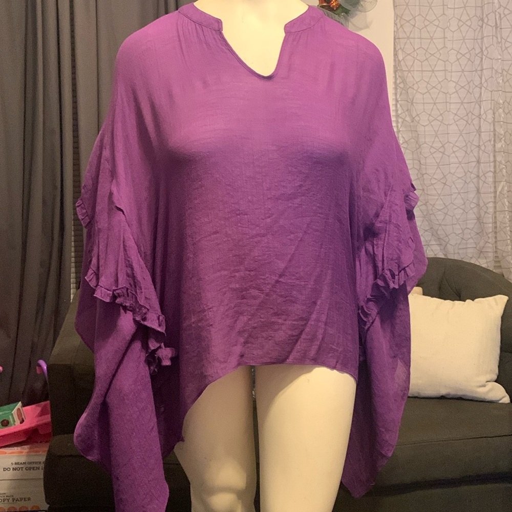 Purple blouse